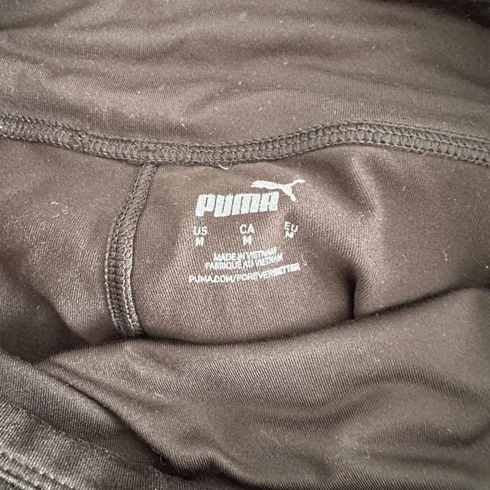Puma Black Track Pants - Picture 3 of 4